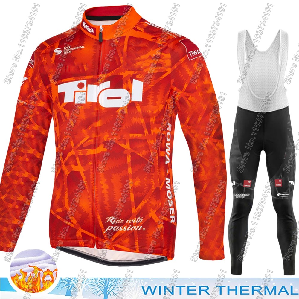 Cycling Gear Brands - Tirol Takımı 2024 Bisiklet Jersey Seti